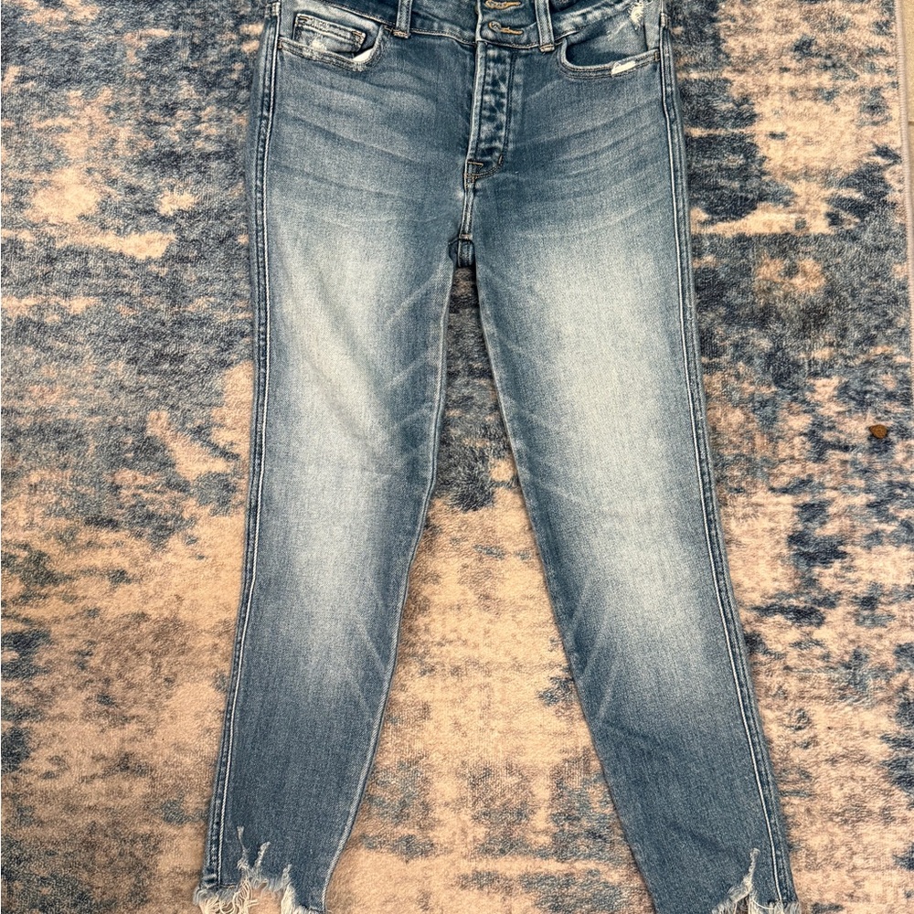 Flying Monkey Faded Blue Skinny Jeans